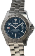 Shop Authentic Breitling Aeromarine Avenger Seawolf 45mm Blue Dial Stainless Steel Mens Watch - A1733110/C756 - Luxxuri
