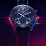  Shop Authentic Tag Heuer Carrera Porsche Chronograph Special Edition Black Dial Black Leather Strap Watch for Men - CBN2A1F.FC6492 - Luxxuri