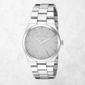  Shop Authentic Michael Kors Channing Three Hand Silver Dial Silver Steel Strap Watch For Women - MK6626 - Luxxuri
