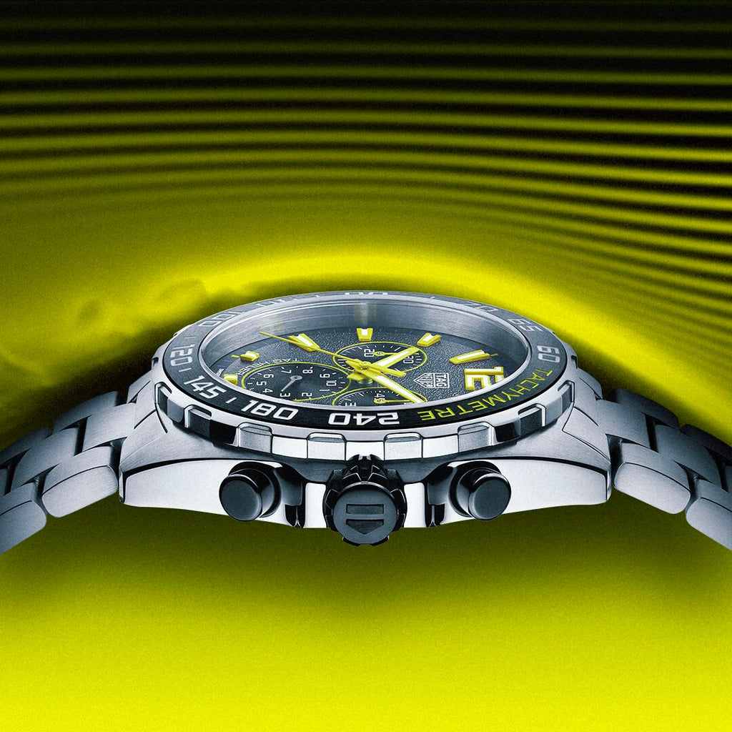  Shop Authentic Tag Heuer Formula 1 Chronograph Grey Dial Silver Steel Strap Watch for Men - CAZ101AG.BA0842 - Luxxuri