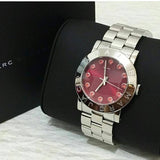  Shop Authentic Marc Jacobs Amy Red Dial Silver Steel Strap Watch for Women - MBM3335 - Luxxuri