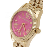  Shop Authentic Michael Kors Lexington Quartz Pink Dial Gold Steel Strap Watch For Women - MK3270 - Luxxuri