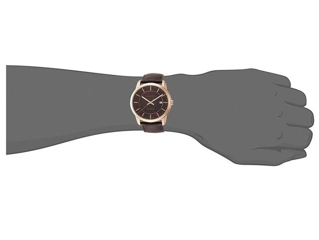  Shop Authentic Calvin Klein Infinity Brown Dial Brown Leather Strap Watch for Men - K5S346GK - Luxxuri