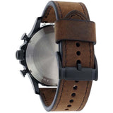  Shop Authentic Fossil Nate Chronograph Brown Dial Brown Leather Strap Watch for Men - JR1487 - Luxxuri