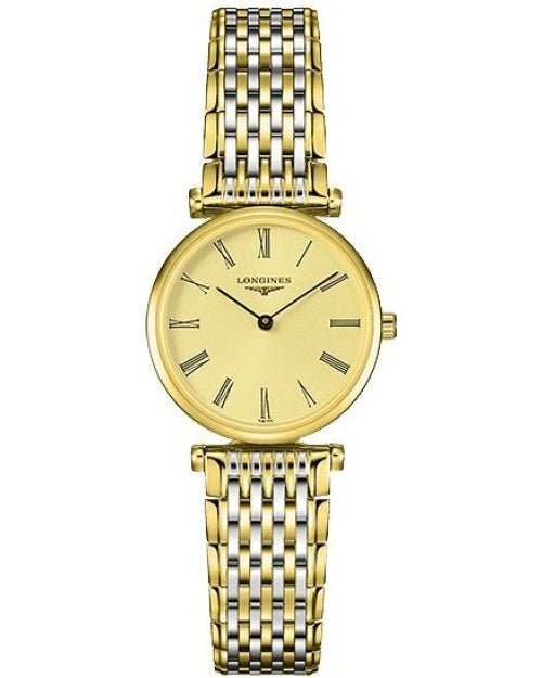  Shop Authentic Longines La Grande Classique de Longines Gold Dial Two Tone Steel Strap Watch for Women - L4.209.2.31.7 - Luxxuri