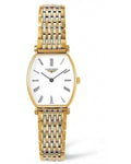  Shop Authentic Longines La Grande Classique de Longines Tonneau 22 Gold Watch for Women - L4.205.2.11.7 - Luxxuri