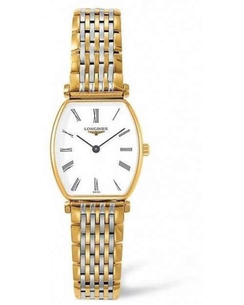  Shop Authentic Longines La Grande Classique de Longines Tonneau 22 Gold Watch for Women - L4.205.2.11.7 - Luxxuri