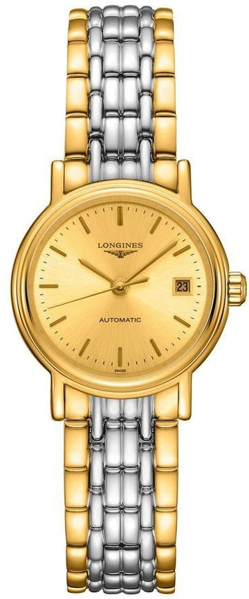  Shop Authentic Longines Presence 25.5mm Automatic Stainless Steel Watch for Women - L4.321.2.32.7 - Luxxuri