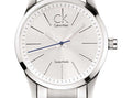  Shop Authentic Calvin Klein Bold Silver Dial Silver Steel Strap Watch for Men - K2246120 - Luxxuri