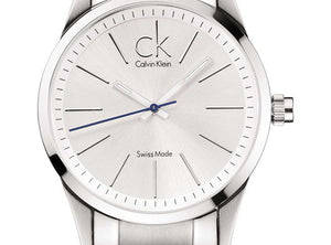  Shop Authentic Calvin Klein Bold Silver Dial Silver Steel Strap Watch for Men - K2246120 - Luxxuri