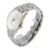  Shop Authentic Calvin Klein Bold White Dial Silver Steel Strap Watch for Men - K2241120 - Luxxuri