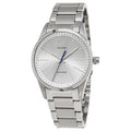  Shop Authentic Calvin Klein Bold White Dial Silver Steel Strap Watch for Men - K2241120 - Luxxuri