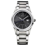  Shop Authentic Calvin Klein Bold Black Dial Silver Steel Strap Watch for Men - K2246107 - Luxxuri