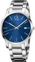  Shop Authentic Calvin Klein City Blue Dial Silver Steel Strap Watch for Men - K2G2114N - Luxxuri