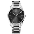  Shop Authentic Calvin Klein City Black Dial Silver Steel Strap Watch for Men - K2G21161 - Luxxuri