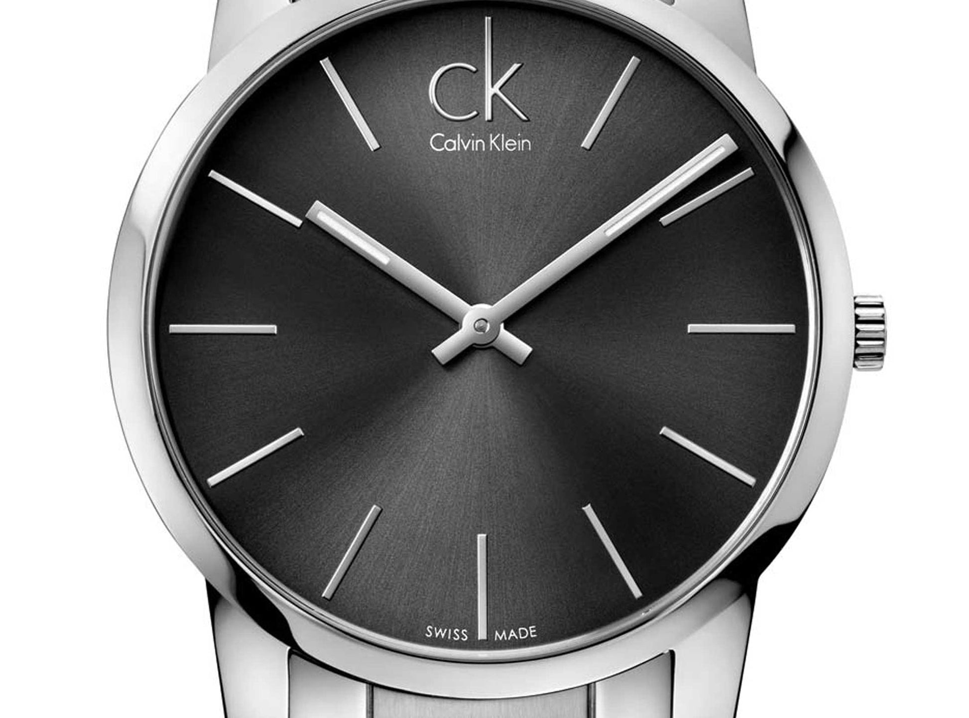  Shop Authentic Calvin Klein City Black Dial Silver Steel Strap Watch for Men - K2G21161 - Luxxuri