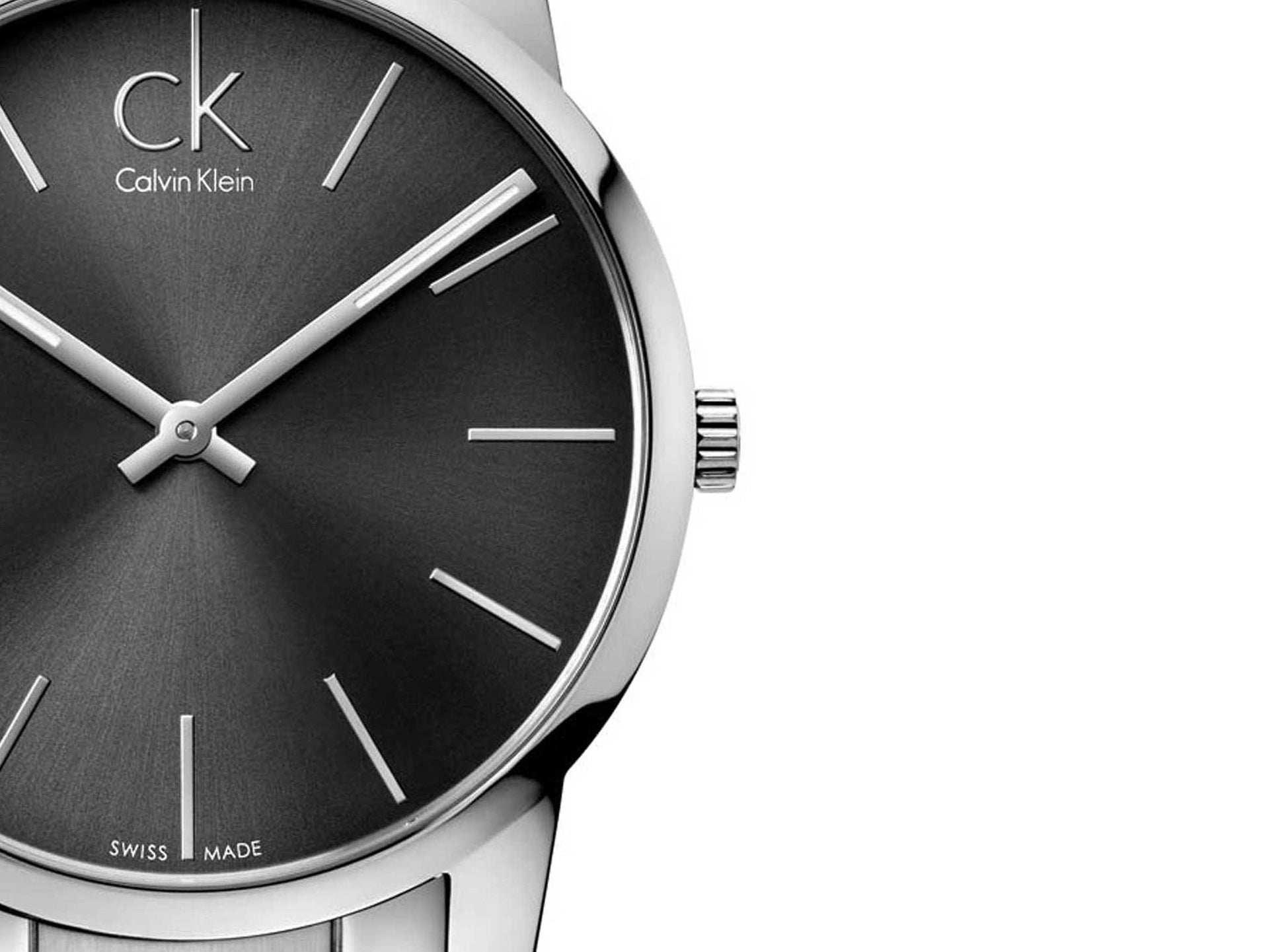  Shop Authentic Calvin Klein City Black Dial Silver Steel Strap Watch for Men - K2G21161 - Luxxuri