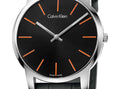  Shop Authentic Calvin Klein City Black Dial Black Leather Strap Watch for Men - K2G211C1 - Luxxuri