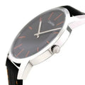  Shop Authentic Calvin Klein City Black Dial Black Leather Strap Watch for Men - K2G211C1 - Luxxuri