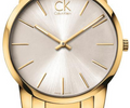  Shop Authentic Calvin Klein City Silver Dial Gold Steel Strap Watch for Men - K2G21546 - Luxxuri