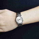  Shop Authentic Calvin Klein City Silver Dial Silver Steel Strap Watch for Women - K2G23126 - Luxxuri