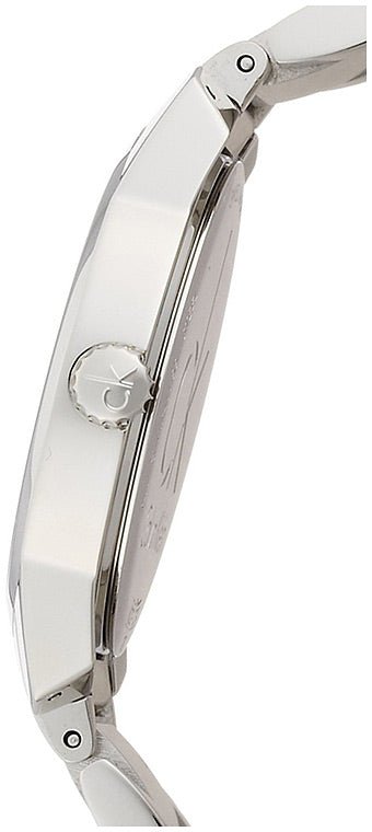  Shop Authentic Calvin Klein City Pink Mother of Pearl Dial Stainless Steel Strap Watch For Women - K2G2314E - Luxxuri
