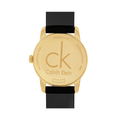  Shop Authentic Calvin Klein City Silver Dial Black Leather Strap Watch For Women - K2G23520 - Luxxuri