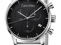  Shop Authentic Calvin Klein City Chronograph Black Dial Silver Mesh Bracelet Watch for Men - K2G27121 - Luxxuri