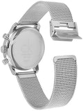  Shop Authentic Calvin Klein City Chronograph White Dial Silver Mesh Bracelet Watch for Men - K2G27126 - Luxxuri