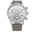  Shop Authentic Calvin Klein City Chronograph White Dial White Leather Strap Watch for Men - K2G271Q4 - Luxxuri