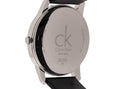  Shop Authentic Calvin Klein City White Dial Black Leather Strap Watch for Men - K2G2G1CD - Luxxuri