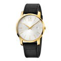  Shop Authentic Calvin Klein City Mother of Pearl White Dial Black Leather Strap Watch for Men - K2G2G5C6 - Luxxuri