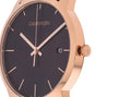  Shop Authentic Calvin Klein City Quartz Black Dial Black Leather Strap Watch for Men - K2G2G6CZ - Luxxuri