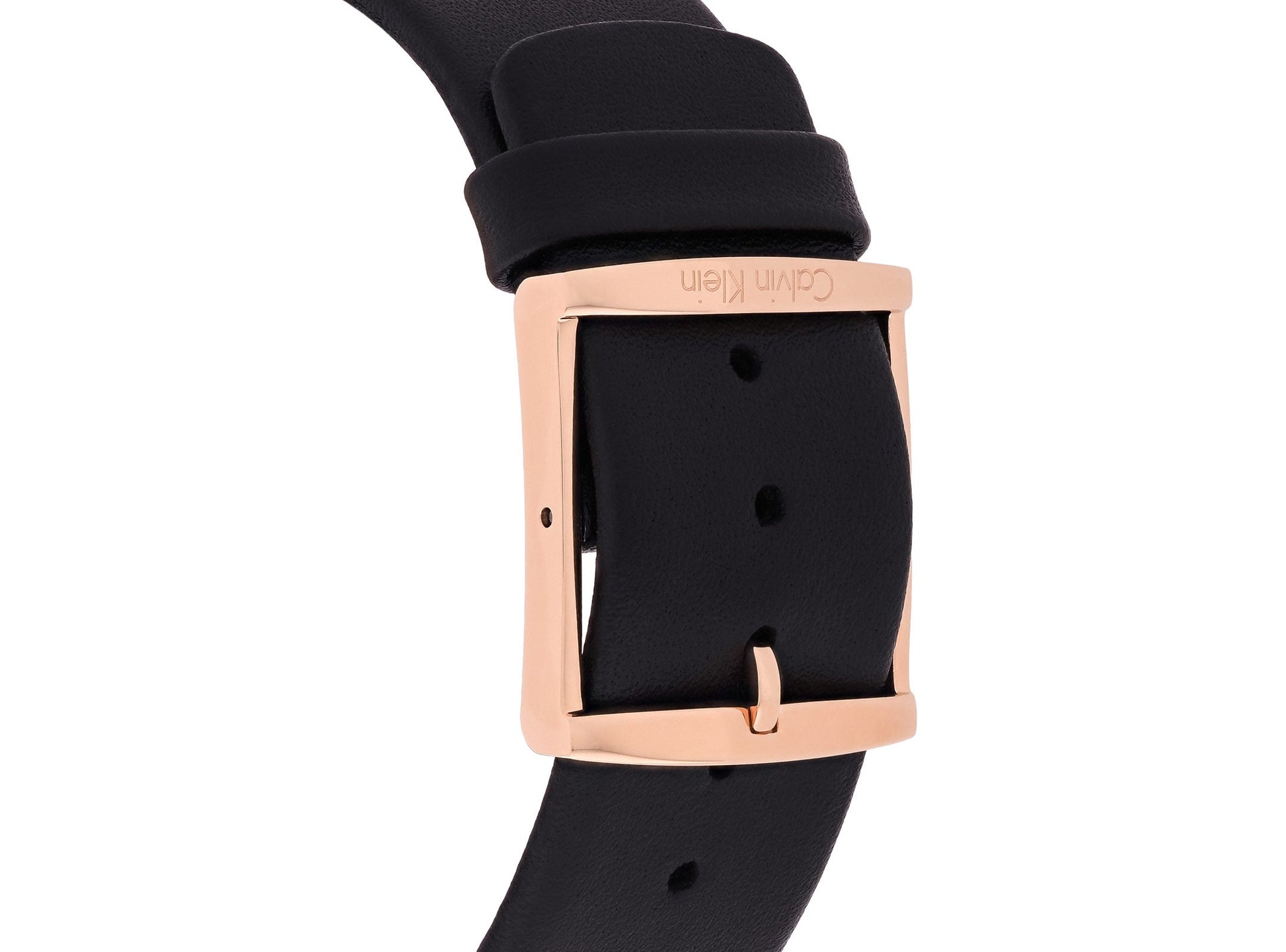  Shop Authentic Calvin Klein City Quartz Black Dial Black Leather Strap Watch for Men - K2G2G6CZ - Luxxuri