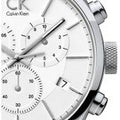 Shop Authentic Calvin Klein Masculine Chronograph White Dial White Leather Strap Watch for Men - K2H27101 - Luxxuri