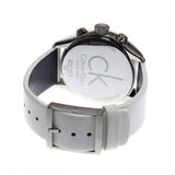  Shop Authentic Calvin Klein Masculine Chronograph White Dial White Leather Strap Watch for Men - K2H27101 - Luxxuri