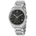  Shop Authentic Calvin Klein Masculine Chronograph Black Dial Silver Steel Strap Watch for Men - K2H27104 - Luxxuri