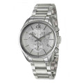  Shop Authentic Calvin Klein Masculine Chronograph White Dial Silver Steel Strap Watch for Men - K2H27126 - Luxxuri