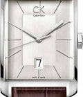  Shop Authentic Calvin Klein Window Silver Dial Brown Leather Strap Watch for Men - K2M21126 - Luxxuri