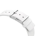  Shop Authentic Calvin Klein Accent Silver Dial White Leather Strap Watch for Men - K2Y2X1KW - Luxxuri