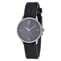  Shop Authentic Calvin Klein Accent Black Dial Black Leather Strap Watch for Men - K2Y2X1C3 - Luxxuri