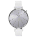  Shop Authentic Calvin Klein Equal White Dial White Leather Strap Watch for Women - K3E231L6 - Luxxuri