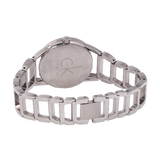  Shop Authentic Calvin Klein Stately Pink Mother of Pearl Dial Silver Steel Strap Watch for Women - K3G2312E - Luxxuri