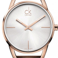  Shop Authentic Calvin Klein Stately White Dial Rose Gold Steel Strap Watch for Women - K3G23626 - Luxxuri