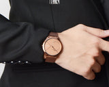  Shop Authentic Calvin Klein Minimal Quartz Pink Gold Dial Pink Gold Mesh Bracelet Watch for Men - K3M11TFK - Luxxuri