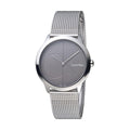  Shop Authentic Calvin Klein Minimal Black Dial Silver Mesh Bracelet Watch for Men - K3M21123 - Luxxuri