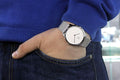  Shop Authentic Calvin Klein Minimal White Dial Silver Mesh Bracelet Watch for Men - K3M2112Y - Luxxuri