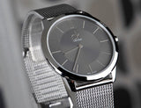  Shop Authentic Calvin Klein Minimal Grey Dial Silver Mesh Bracelet Watch for Men - K3M22124 - Luxxuri