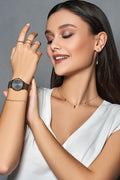  Shop Authentic Calvin Klein Minimal Black Dial Rose Gold Mesh Bracelet Watch for Men - K3M22621 - Luxxuri