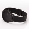  Shop Authentic Calvin Klein Minimal Black Dial Black Mesh Bracelet Watch for Men - K3M514B1 - Luxxuri
